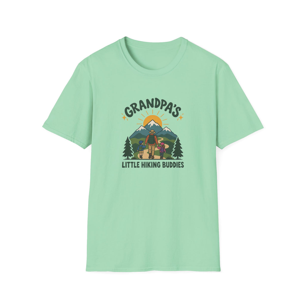 Grandpa's Little hiking buddies T-shirt