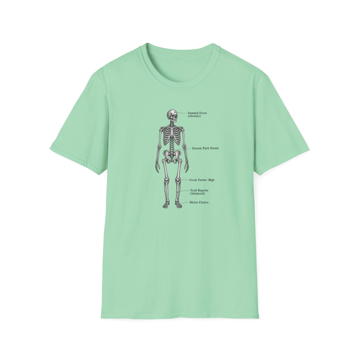 Hiker Anatomy T-shirt