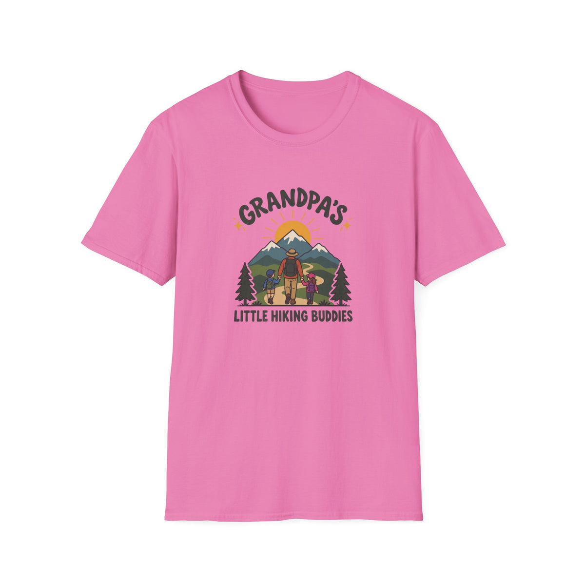 Grandpa's Little hiking buddies T-shirt