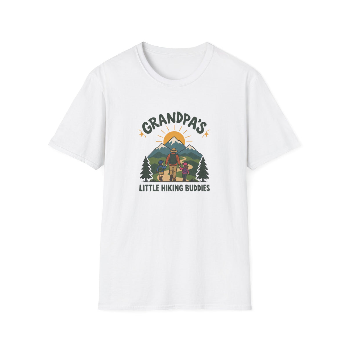 Grandpa's Little hiking buddies T-shirt