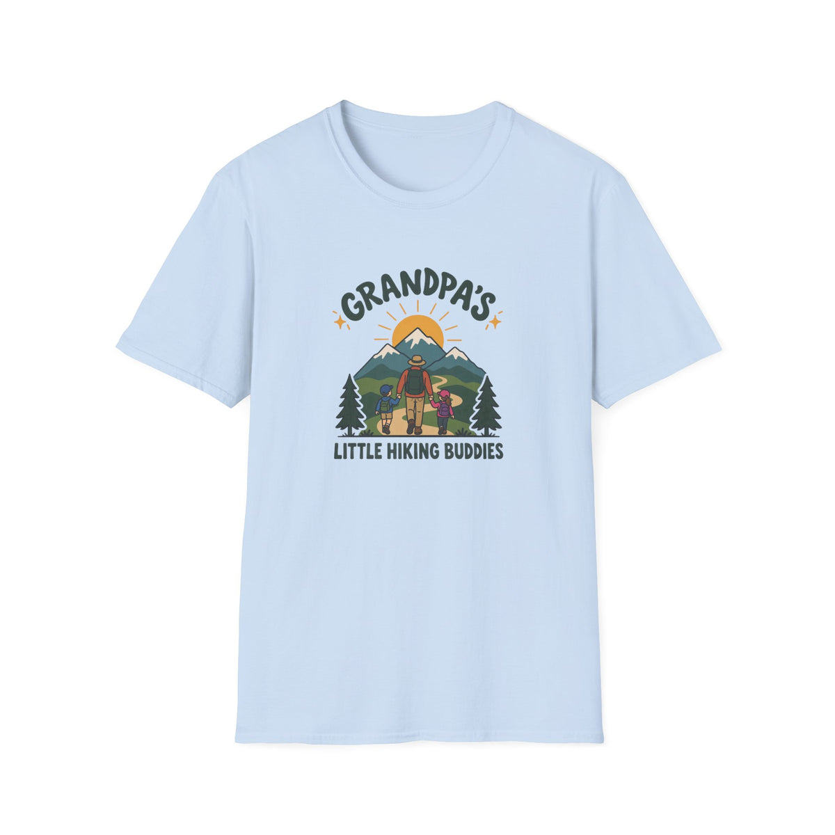 Grandpa's Little hiking buddies T-shirt