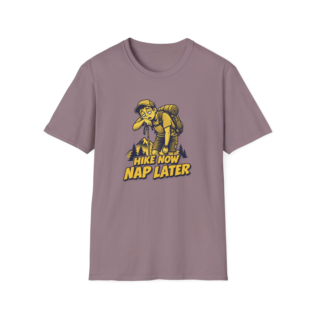 Hike Now Nap later T-shirt