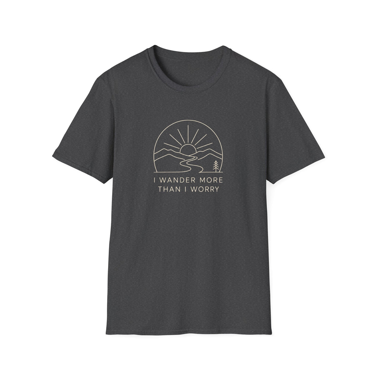 I Wander Mors Than I Worry T-shirt