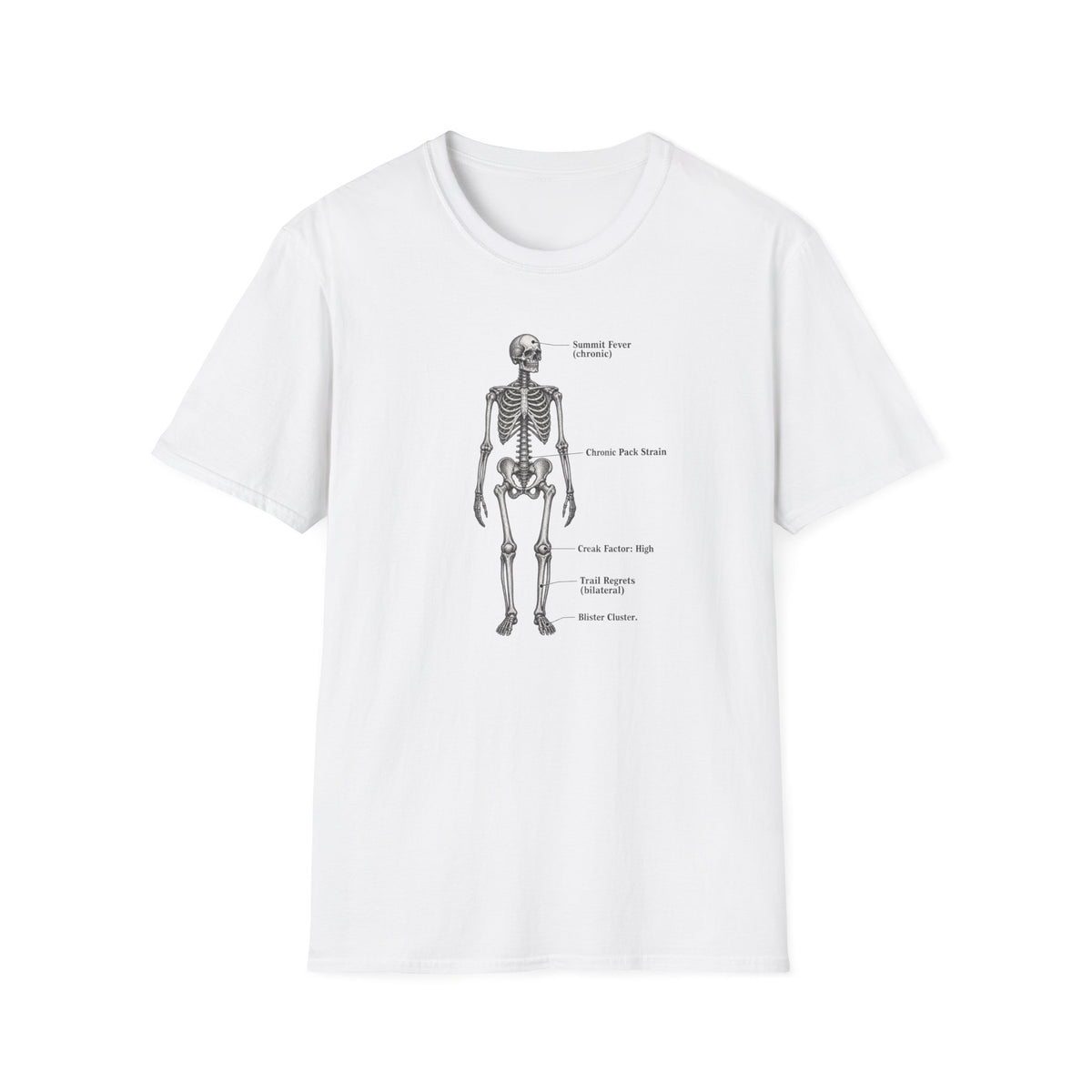 Hiker Anatomy T-shirt
