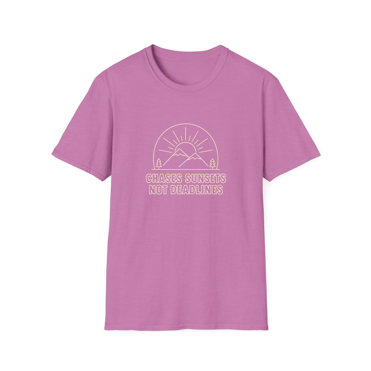 Chases Sunsets not Deadlines T-shirt