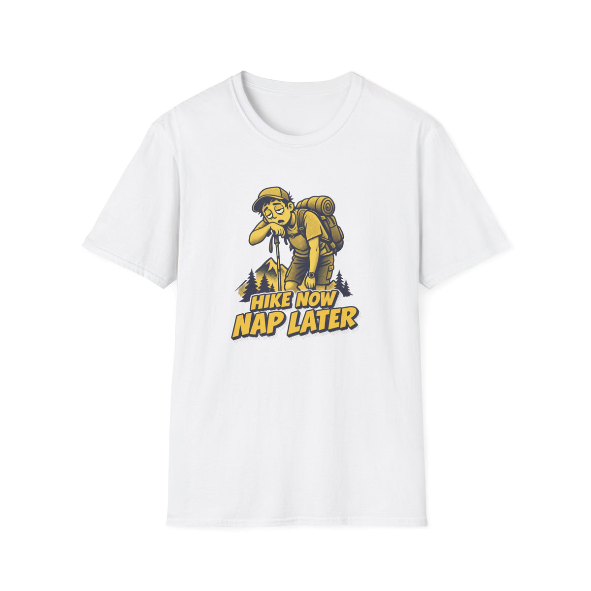 Hike Now Nap later T-shirt