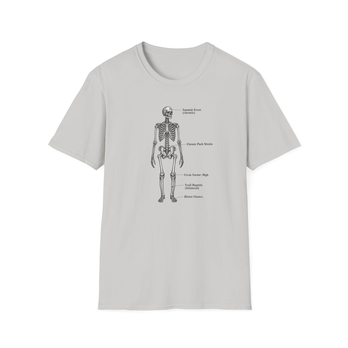 Hiker Anatomy T-shirt