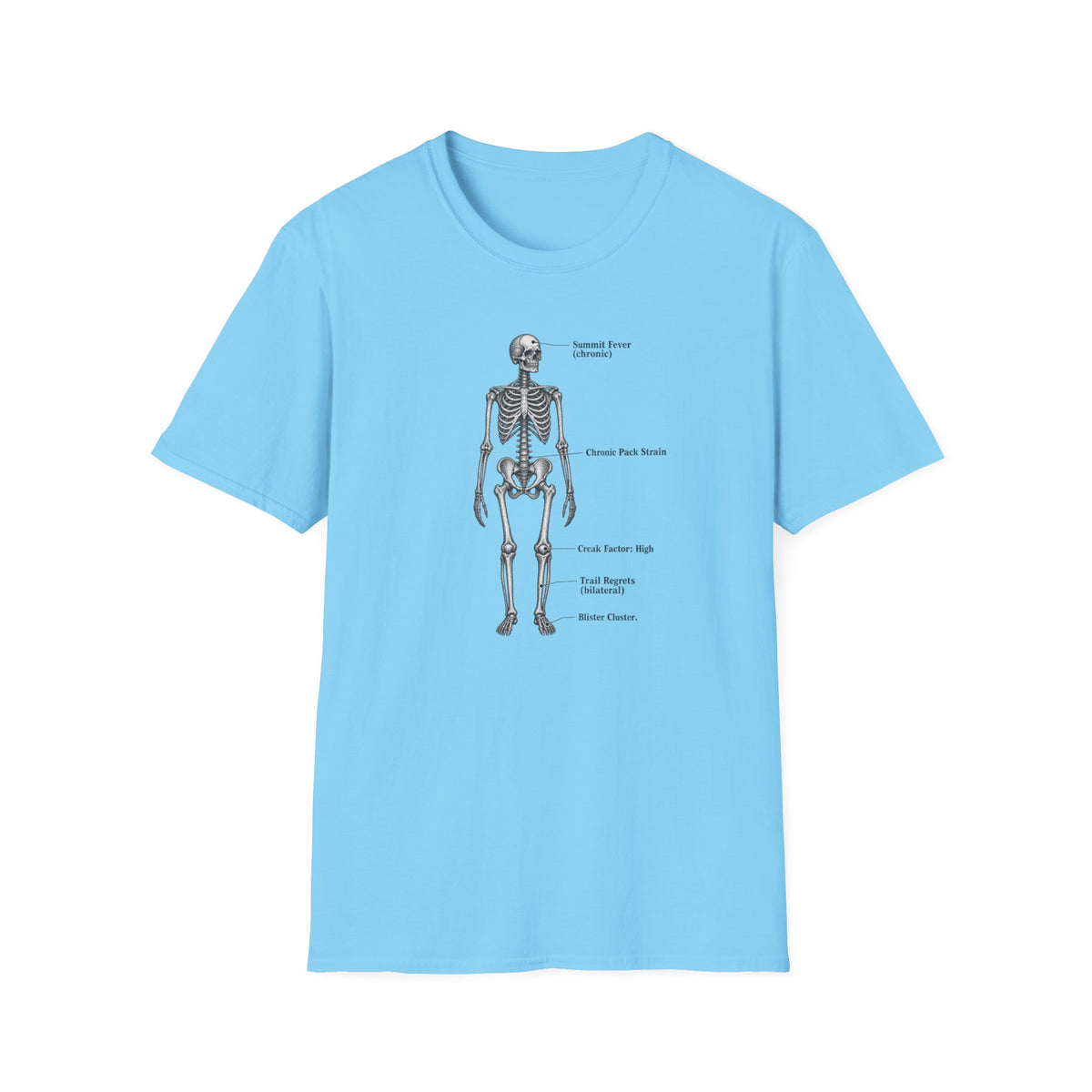 Hiker Anatomy T-shirt