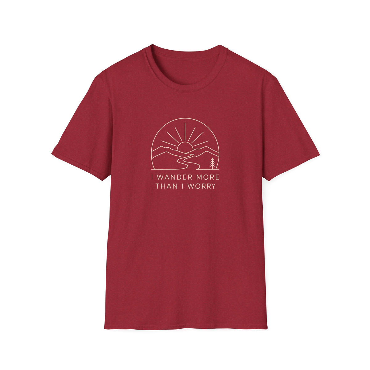 I Wander Mors Than I Worry T-shirt
