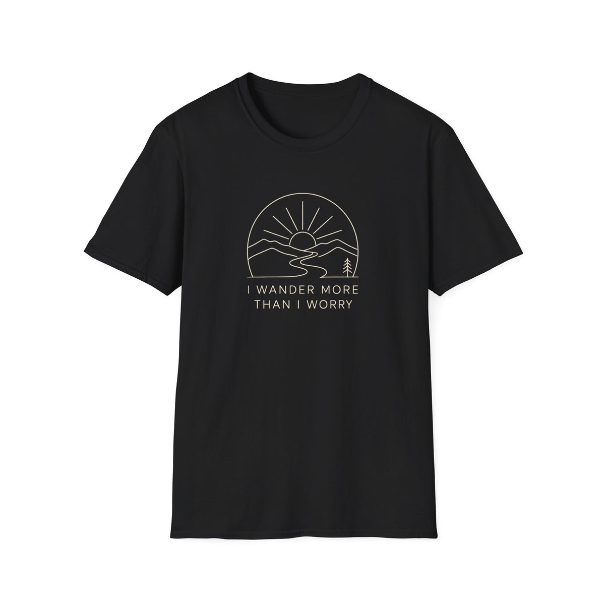 I Wander Mors Than I Worry T-shirt