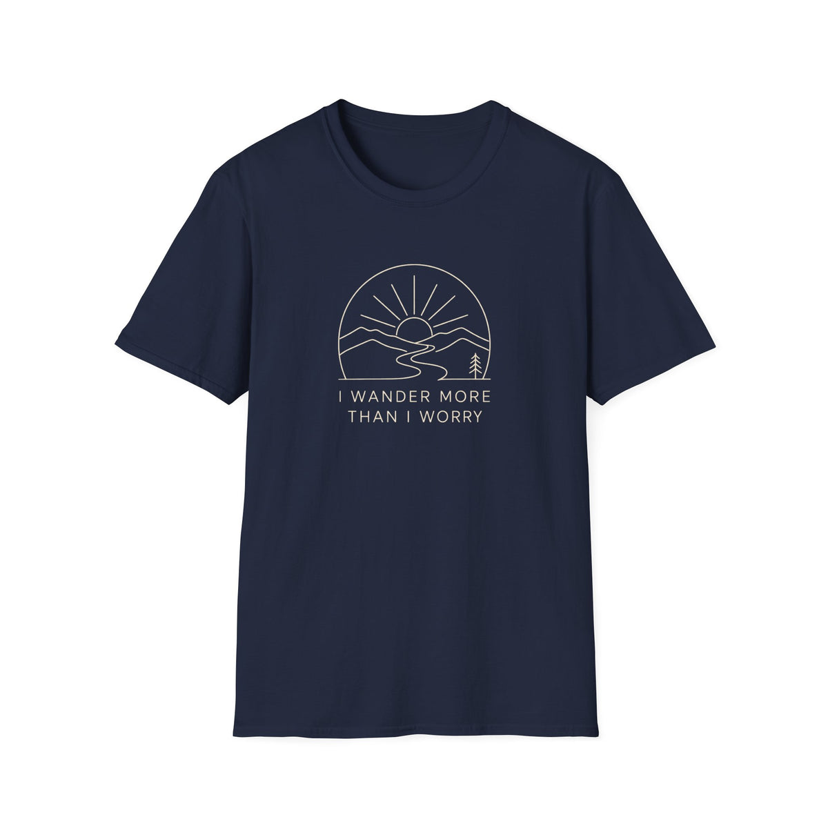 I Wander Mors Than I Worry T-shirt