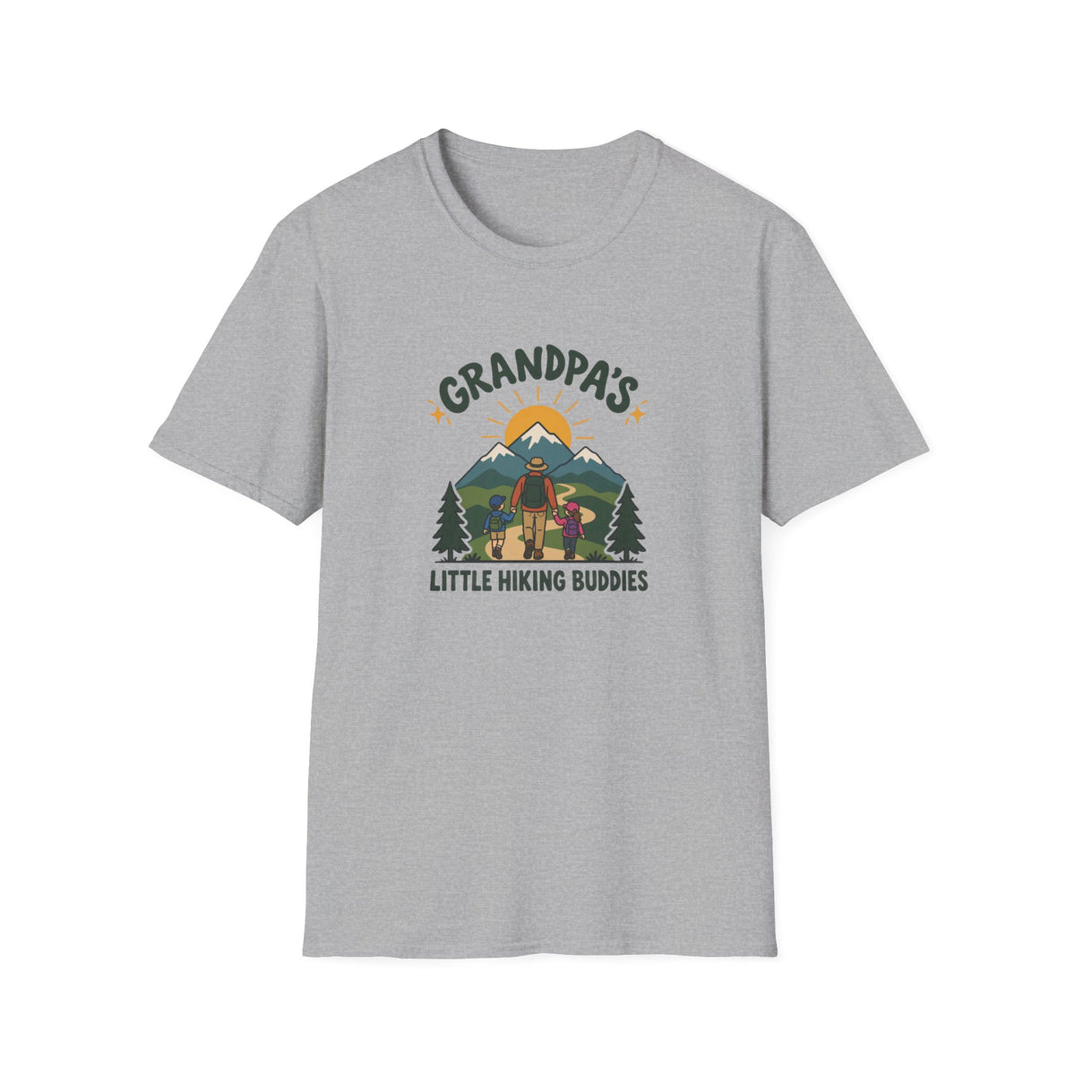 Grandpa's Little hiking buddies T-shirt