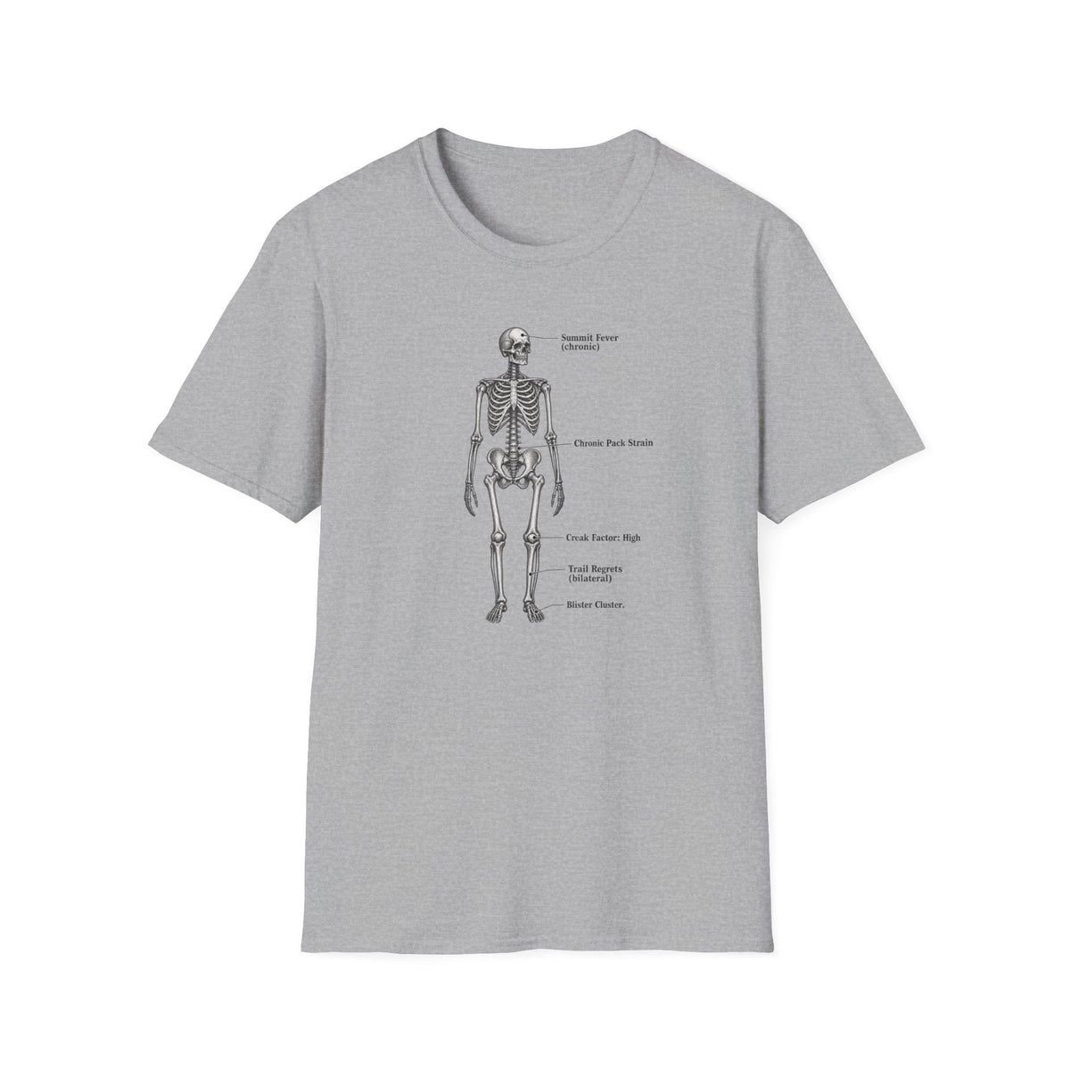 Hiker Anatomy T-shirt